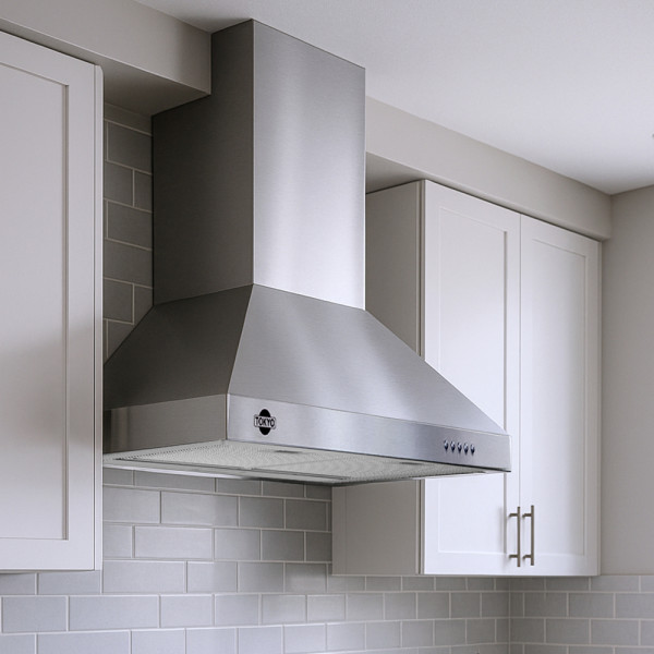 Imagen de CAMPANA PIRAMIDAL TOKYO INOX DELUXE 4H  60CM C/CARB.ACT.