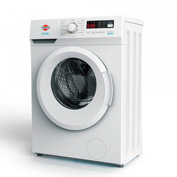Imagen de LAVARROPAS AUTOMATICA TOKYO CECILIA CLEAN MAS SLIM 6KG 1000RPM