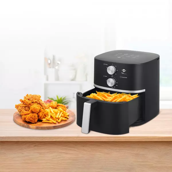 Imagen miniatura de AIR FRYER TOKYO FRIGGE CYCLONE  5,2L  200°C ANTIADHERENTE TIMER 60 MIN