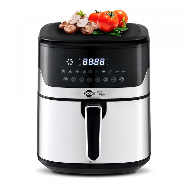 AIR FRYER TOKYO 2 EN 1 FRIGGE EXACT 6,5L  C/BALANZA SUPERIOR   200°C 1600W