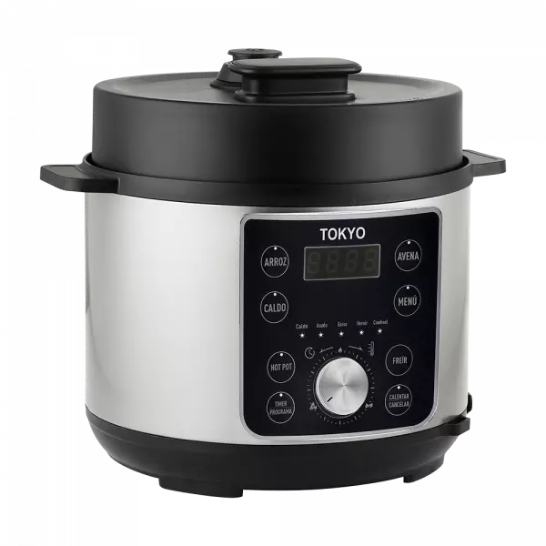 Imagen miniatura de OLLA MULTIFUNCION ARROCERA 6LTS TOKYO  CONTROL MECANICO 1000W