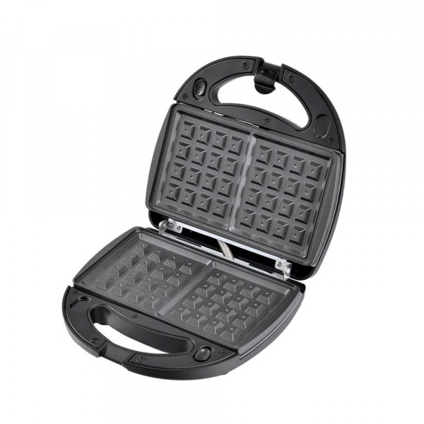Imagen de SANDWICHERA TOKYO 3 EN 1 GRILL WAFLE DONAS  NEGRO INOX
