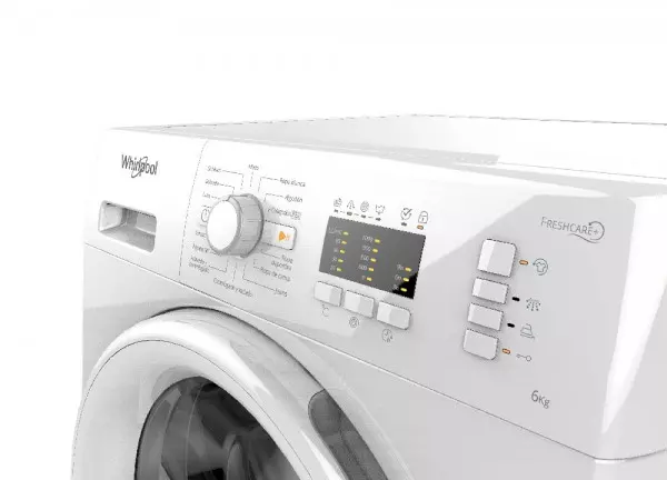 Imagen miniatura de LAVARROPAS WHIRLPOOL FRESHCARE SLIM WLF60B 6KG CARGA FRONTAL 1000RPM