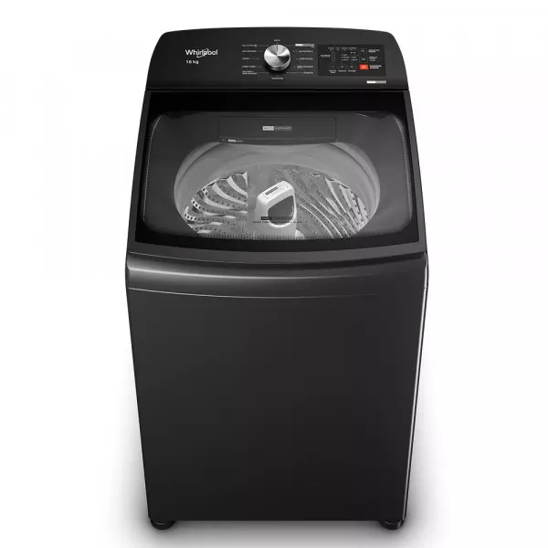 Imagen miniatura de LAVARROPAS WHIRLPOOL WWN16AB 16KG CARGA SUP NEGRO 660RPM