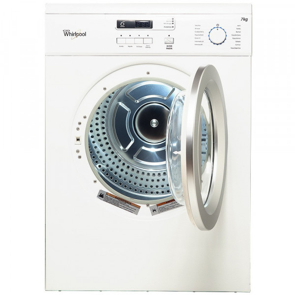 Imagen de SECARROPAS WHIRLPOOL WSR07SB 7KG RACK P/ CALZADOS