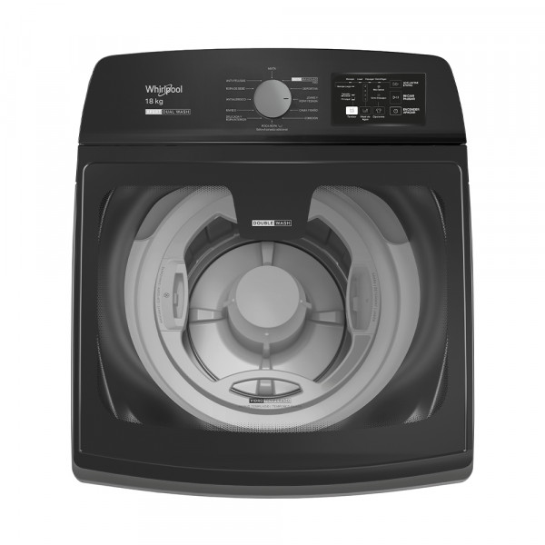 Imagen de LAVARROPAS WHIRLPOOL WWH18AT DUAL WASH 18KG CARGA SUP TITANIUM