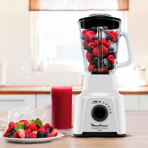 Imagen de LICUADORA POWERMIX MOULINEX LM28 5V 1,75L 550W VASO VIDRIO