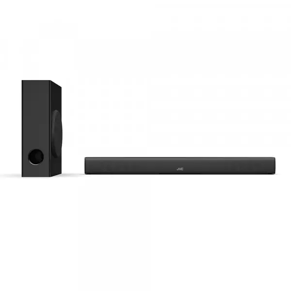 Imagen miniatura de BARRA DE SONIDO JVC TH-KY536B 120W 2.1 SUBWOOFER INALAMBRICO HDMI USB BL