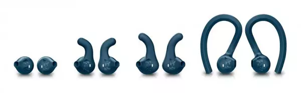 Imagen miniatura de AURICULAR PHILIPS IN EAR SPORT SHQ1405BL/00 MIC, RES. AGUA, CABLE KEVLAR