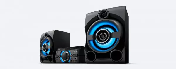 Imagen miniatura de MINICOMPONENTE SONY MHC-M60D HDMI USB DVD RADIO FM BL