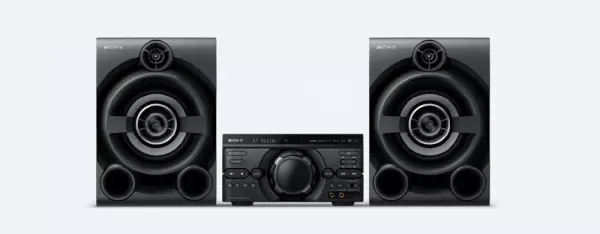 Imagen miniatura de MINICOMPONENTE SONY MHC-M60D HDMI USB DVD RADIO FM BL