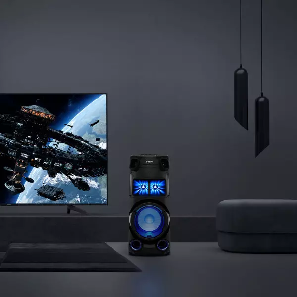 Imagen miniatura de PARLANTE SONY MHC-V43D HDMI USB DVD RADIO FM BL