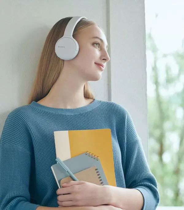 Imagen miniatura de AURICULAR SONY WH-CH510 BT WHITE