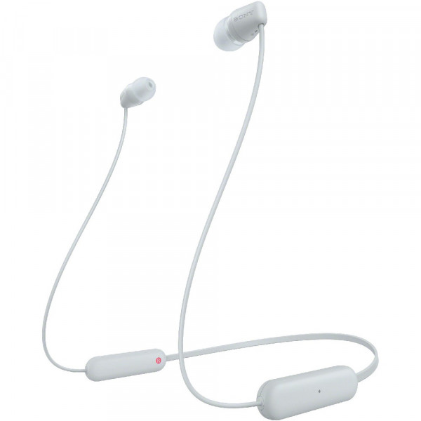 AURICULAR SONY WI-C100 WHITE BT