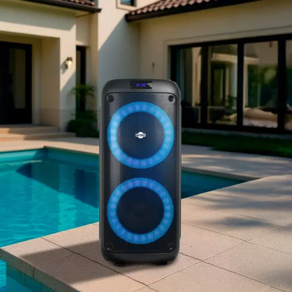 Imagen miniatura de PARLANTE TOKYO PARTY PRO 17" BATERIA 12V/4500MAH 100RMS BLUETOOH FM/USB 1 MIC.