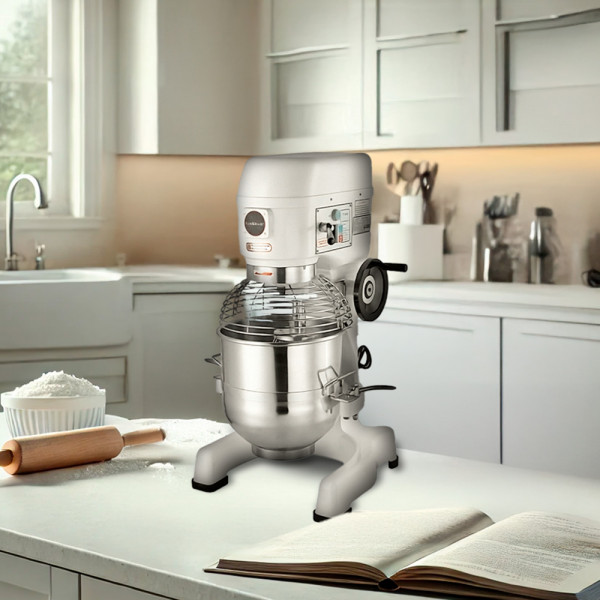 Imagen de BATIDORA INDUSTRIAL TOKYO INDUSTRIAL MOD B20 CAP 20LTS AMASADO 6KG 0.75KW 220V