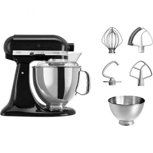 Imagen de BATIDORA KITCHENAID ARTISAN 5KSM175PSEOB ONYX BLACK 4.8L