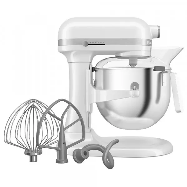 Imagen miniatura de BATIDORA KITCHENAID ARTISAN PROFESIONAL 5KSM70JPXEWH WHITE 6.6L