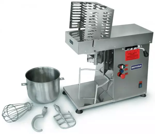 Imagen miniatura de BATIDORA MECANICA METVISA BAM-12 220V Ñ HP INOX