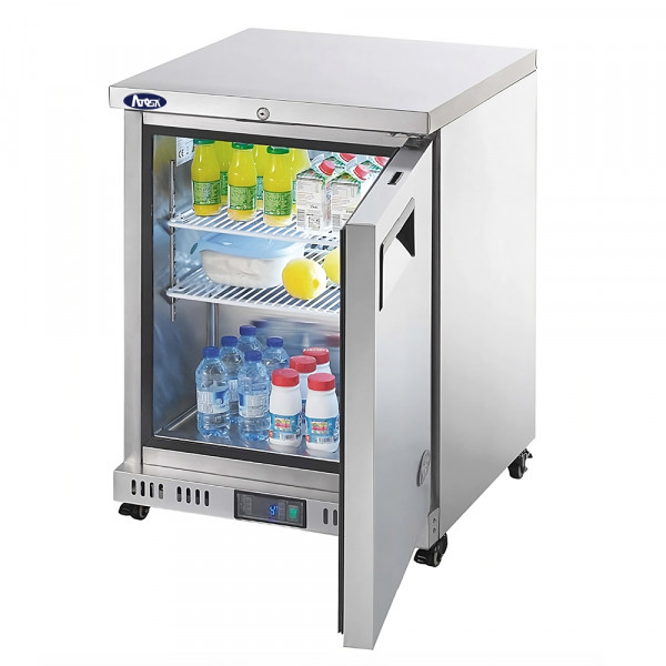 Imagen de CONGELADOR SLIM INOX ATOSA MOD. MBC24F 1PTA 105 LTS -18 A -22