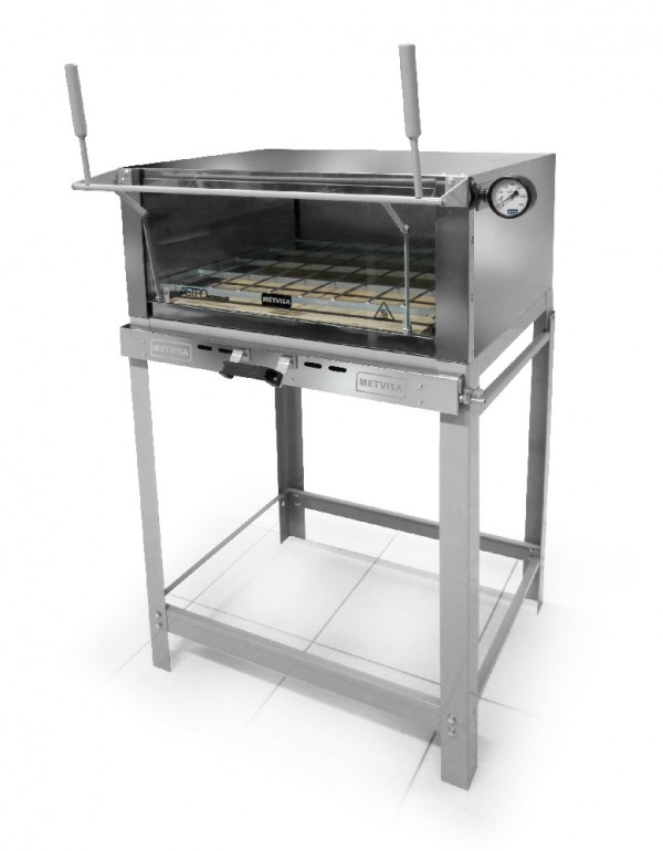 Imagen de HORNO PIZZERO A GAS METVISA FLGG70 720MM