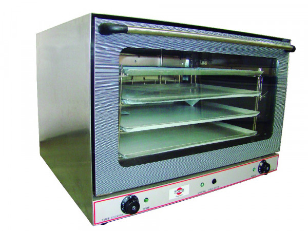 HORNO CONVECTOR ELECTRICO TOKYO IND MOD YXD-8A VAPOR 4BAND INOX 50-300C 220V/50