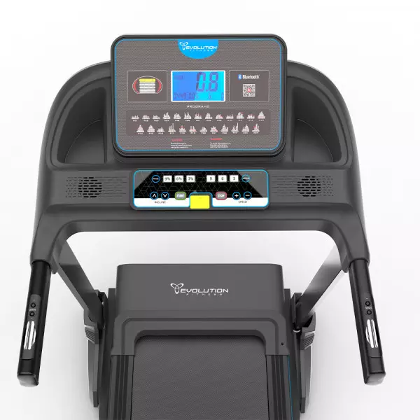 Imagen miniatura de CAMINADORA EVOLUTION EVO2850 25PROG 130KG 16KM/H 2HP C/ INCLINACION ELECT.