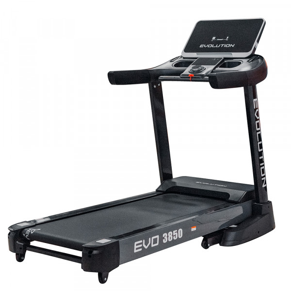 Imagen miniatura de CAMINADORA EVOLUTION EVO3850 24PROG 22KM/H 3.5HP 150KG
