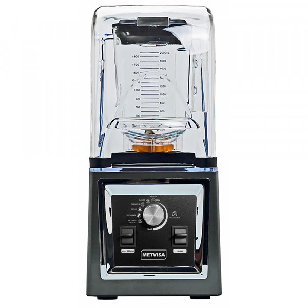 LICUADORA IND METVISA 2 LITROS CON VASO DE POLICARBONATO Y TAPA INSONORA 1500W