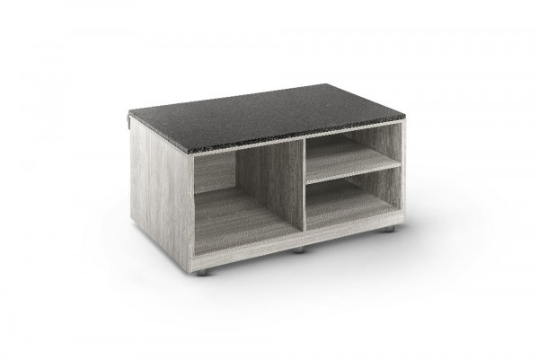 Imagen de MESA DE APOYO P/ VITRINAS SHOWCASE ECOSILKON MOD MASC12 COLOR GRIS LUNA