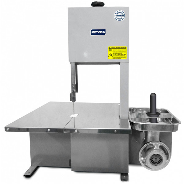 Imagen de SIERRA P/CARNE DE MESA METVISA MOLINO 1,78M 0,5HP LEVE