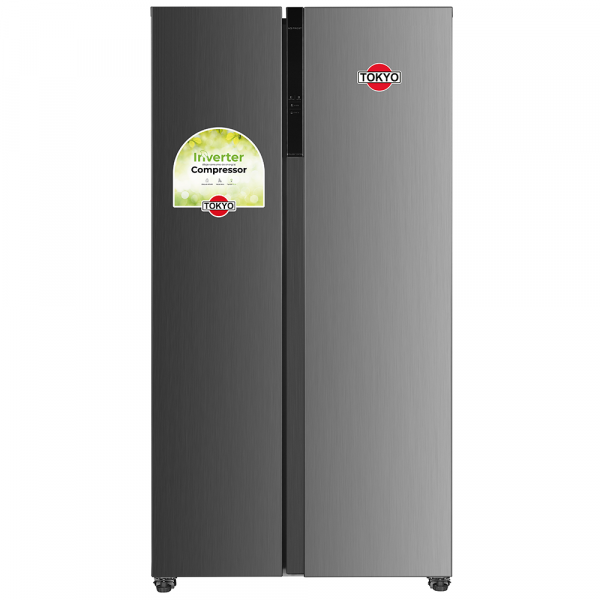 Imagen miniatura de HELADERA SIDE BY SIDE TOKYO INOX INVERTER NO FROST