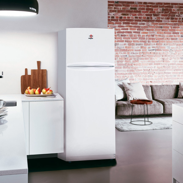 Imagen de HELADERA TOKYO MOD MAGNA PLUS 350 FRÍO HUMEDO 2PUERTAS BLANCA