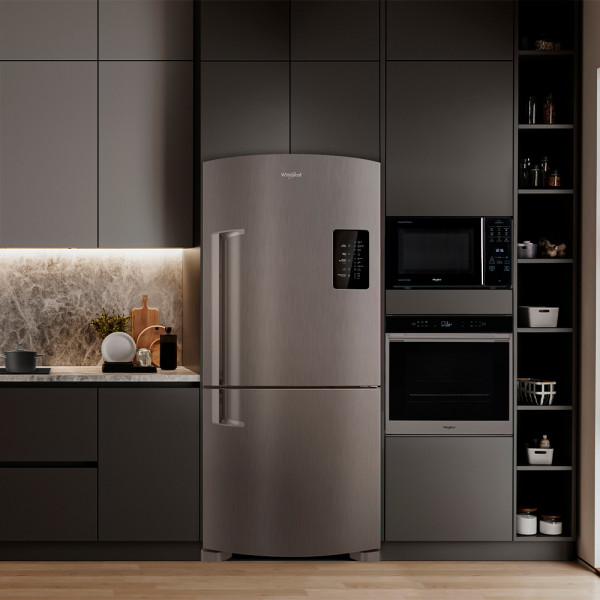 HELADERA WHIRLPOOL BIG FOOT WRE85AKDWX 586/573L EVOX FRIO SECO PANEL