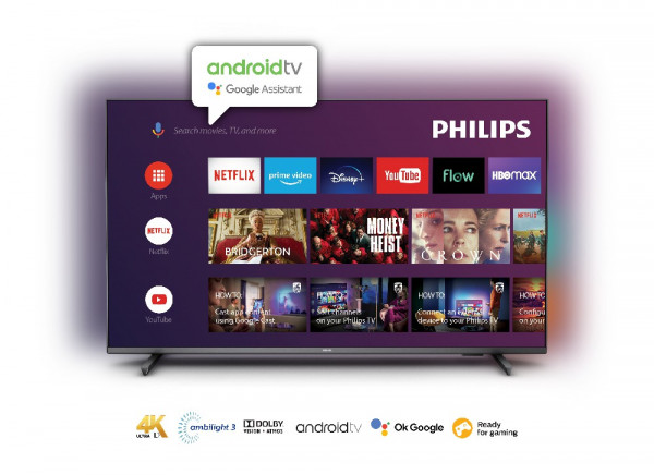 Imagen de TV PHILIPS 65 SMART 4K ANDROID MOD 65PUD7906