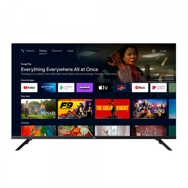 Imagen miniatura de TV JVC 43 SMART 4K ANDROID 11 MOD LT-43KB527