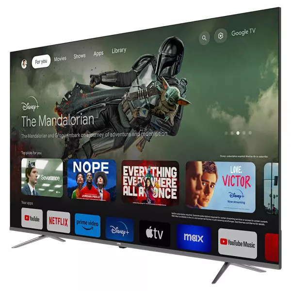 Imagen miniatura de TV JVC 58 SMART 4K GOOGLE MOD LT-58KB538