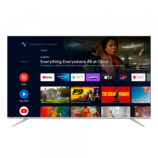 Imagen miniatura de TV JVC 65 SMART 4K GOOGLE QLED MOD LT-65KB738