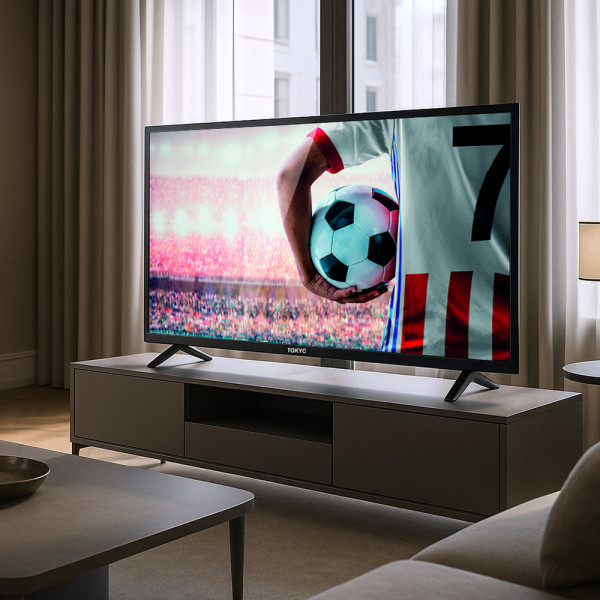 Imagen de TV LED TOKYO FHD 32 SMART AIR MOUSE A+ MOD TOKH32SM ANDROID HDMI