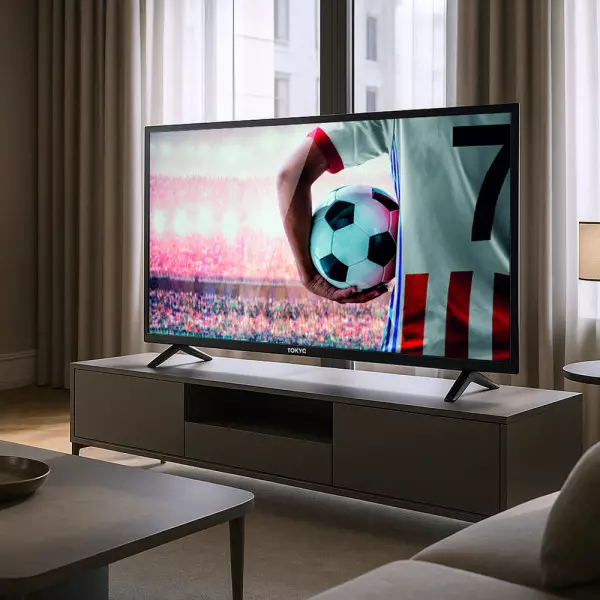 Imagen miniatura de TV LED TOKYO FHD 32 SMART AIR MOUSE A+ MOD TOKH32SM ANDROID HDMI