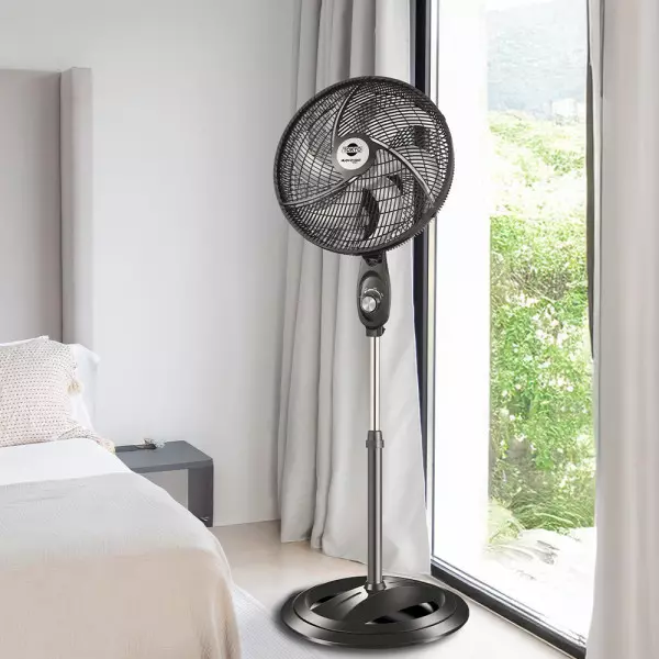 Imagen miniatura de VENTILADOR DE PIE TOKYO NUOVOVENT 40 CMS 6 ASPAS 140W