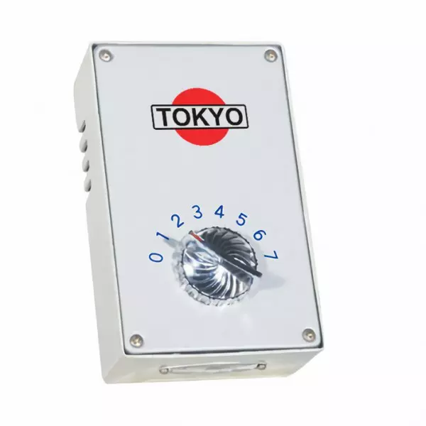 Imagen miniatura de VENTILADOR DE TECHO TOKYO 56-7VEL CAJA METAL MOTOR PESADO