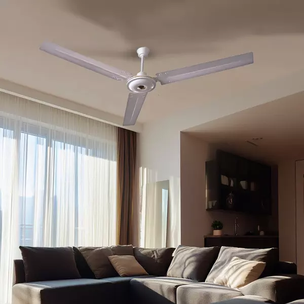 Imagen miniatura de VENTILADOR TOKYO DE TECHO 56 MOTOR LIVIANO 5VELOC 73W