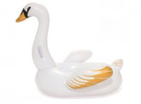 Imagen miniatura de FLOTADOR INFLABLE CISNE BLANCO 122X122CM. 41123