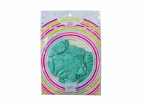 Imagen miniatura de GLOBOS LATEX METALIZADO 12P VERDE LOON-MET10-GR