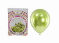 Imagen miniatura de GLOBOS LATEX METALIZADO 25P VERDE LIMON LOON-MET5-LGR