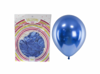 Imagen miniatura de GLOBOS LATEX METALIZADO 25P AZUL