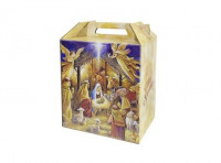 Imagen miniatura de CAJA CANASTA NAVIDAD 31010 PQ ROJO 3995