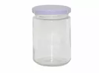 Imagen miniatura de ENVASE VIDRIO CILINDRO (300ML) TAPA BLANCO