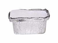 Imagen miniatura de BANDEJA 200 ML ALUMINIO HORNAL TAPA PLASTIFICADA